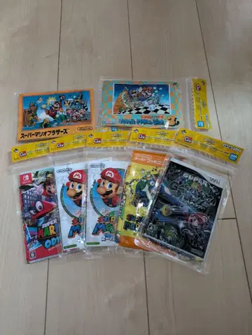 슈퍼 마리오 1번 복권 G상 타월 컬렉션