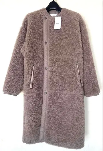 HYKE 하이크 보아 코트 그레이 사이즈 1