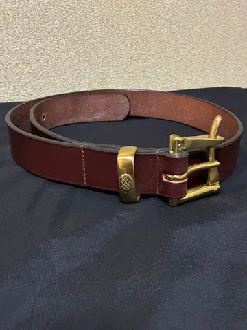 HARDY&PARSONS 하디앤파슨스 가죽 벨트 다크 브라운