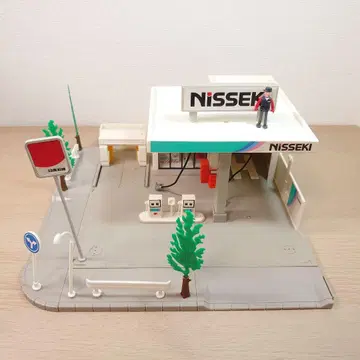 토미카 타운 일본 석유 NISSEKI 닛세키 구 규격 1세대 주유소