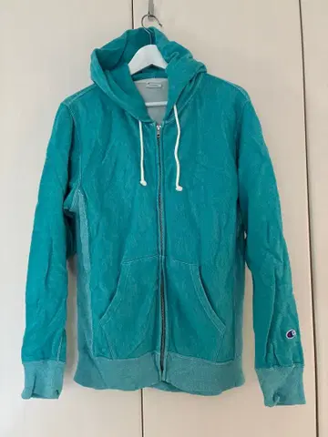 Champion Reverse Weave 터콰이즈 후드티