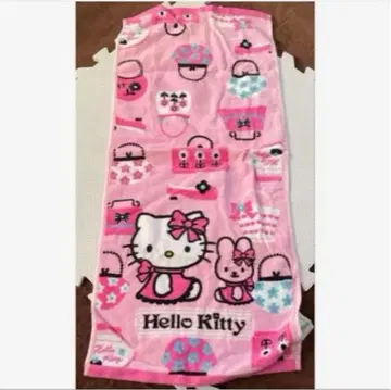 키티 타월 페이스타월 헤이세이 레트로 키티 레어 헬로키티