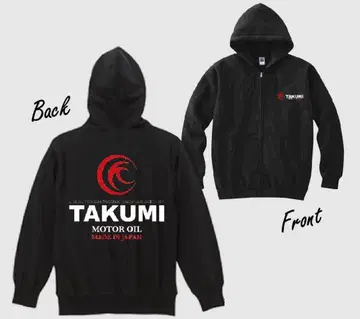 TAKUMI 블랙 후드티 미사용 XL 블랙