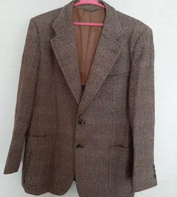 Rockingham 울 트위드 테일러드 자켓