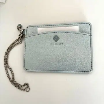 질 스튜어트 라이트 블루 패스 케이스