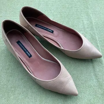 라보키고시 웍스 여성용 로우힐 천연 가죽 커터 슈즈