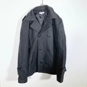 imp 피코트 아우터 다크 그레이 남성용 울 혼방 M