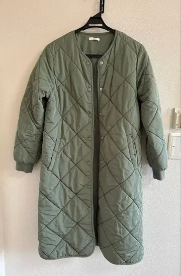 ITEMS URBAN RESEARCH 퀼팅 롱 코트