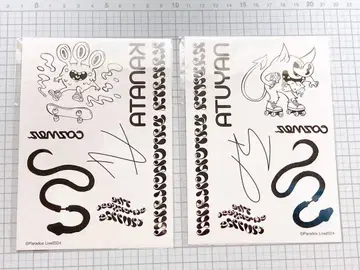 Paradox Live FC 한정판 타투 씰 cozmez 세트