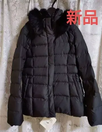 새상품 인디비 블랙 다운 자켓