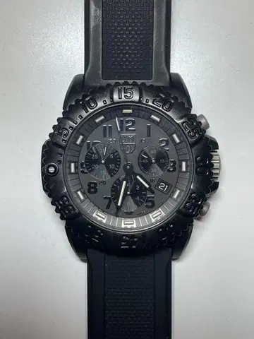 Luminox 3080 손목시계 블랙