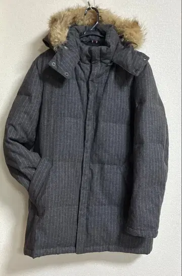 투모로우랜드 울 다운 코트 고급 플란넬