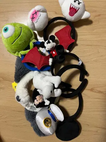 미키 머리띠 테레사 유니버셜 usj 스누피 묶음 판매 마이크