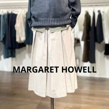 마가렛호웰 22SS 코튼 100% 롱 스커트 2