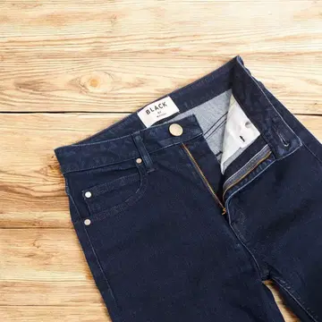 슬림 레그 BLACK BY MOUSSY 하이웨스트 스키니 데님 팬츠 23