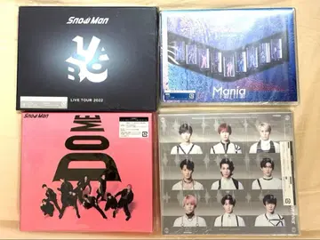 SnowMan 앨범 LIVE Blu-Ray 4개 세트
