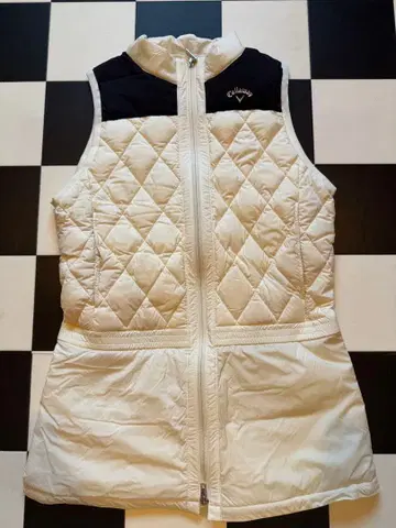 Callaway 여성용 골프 베스트 화이트/블랙