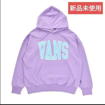 [ 미사용 새상품 ] VANS 후드티 S 퍼플