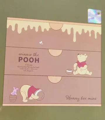 곰돌이 푸 미니 3단 서랍장