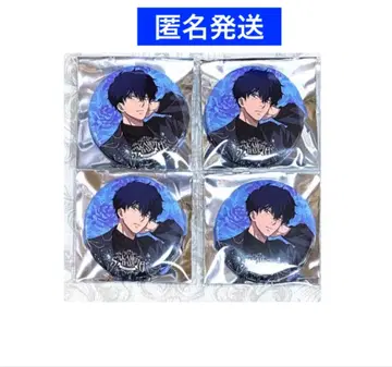 사카모토 데이즈 AMOCAFE 아모카페 캔뱃지 세바 나츠키 4점 세트