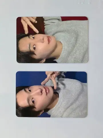 유노윤호 정규 1집 I KNOW 사인회 트레이딩 카드 2장 세트