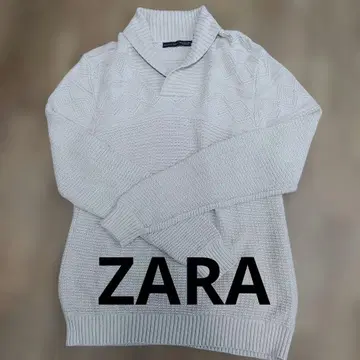 ZARA MAN 아이보리 니트 스웨터