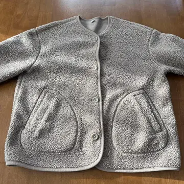 보아 자켓 프리 자켓 유니클로 베이지 XL