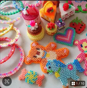 이것으로 완벽! 펄러비즈 작품 세트