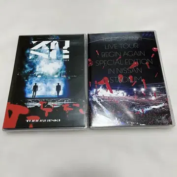 TOHOSHINKI LIVE TOUR DVD 2세트