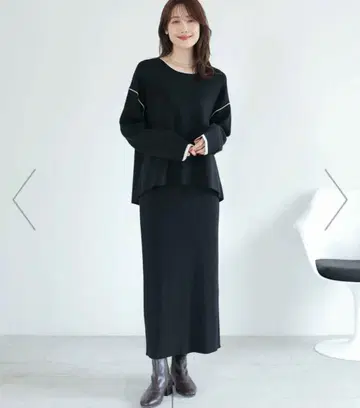 글로벌 워크 멜티 니트 셋업