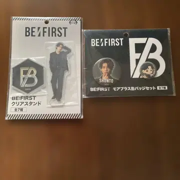 BE:FIRST SHUNTO 클리어 스탠드&배지 세트