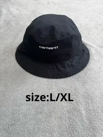 carhartt WORK IN PROGRESS 버킷 햇 블랙