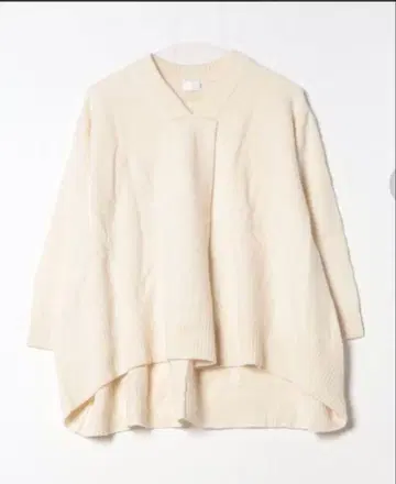 Sono 소노 아이보리 긴팔 니트 스웨터 울 100%