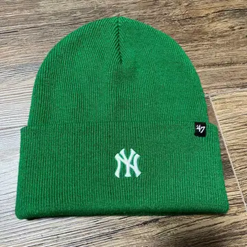 47 Brand 뉴욕 양키스 니트 모자 그린