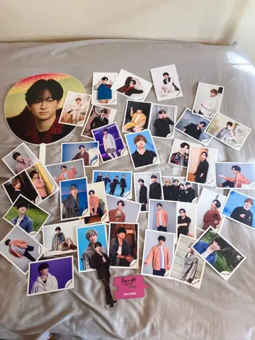 Hey! Say! JUMP 치넨 유리 부채 공식 사진 아크릴 스탠드