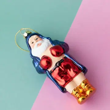크리스마스 산타 오너먼트 복싱 마스코트