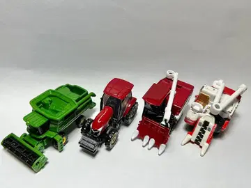 토미카 농업 기계 세트 4대