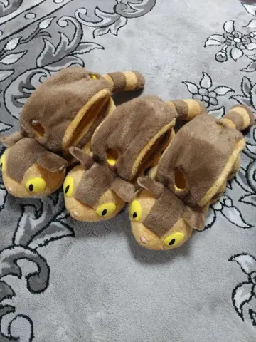 이웃집 토토로 고양이 버스 봉제 인형 3개 세트