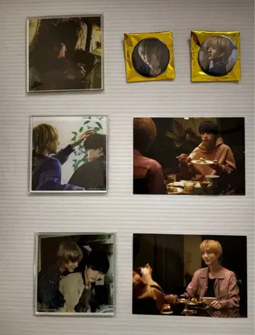 25시, 아카사카에서 팝업 스토어 아크릴 코스터 사진 캔 배지