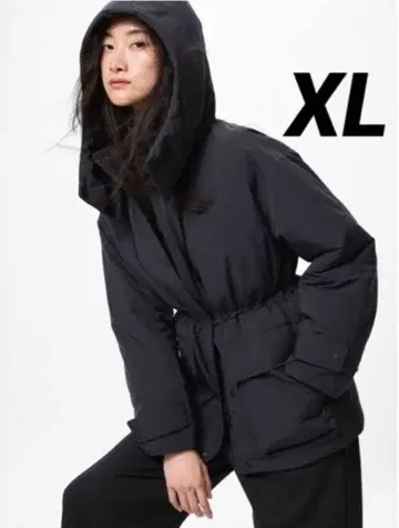미사용 새상품 UNIQLO 하이브리드 다운 코트 XL