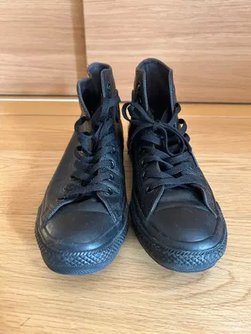 컨버스 올스타 하이컷 스니커즈 가죽 단종 26.0cm