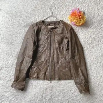 럭스럭트 [M] 브라운 가죽 아우터 양가죽 멋진