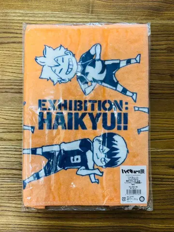 [미사용 새상품] 하이큐!!전 센다이 페이스 타월 그려내린 SD 원화전