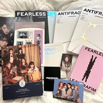 LE SSERAFIM 르세라핌 트레이딩 카드 앨범 사진 책 묶음 판매