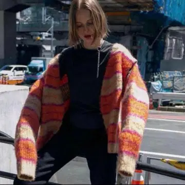 PERVERZE 니트 가디건