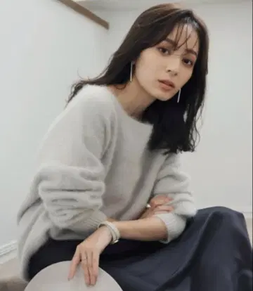 anuans 라쿤 보트넥 니트 풀오버