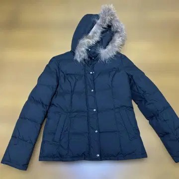 anySiS 후드 부착 다운 자켓 사이즈 3 블랙