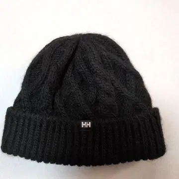 새상품급 Helly Hansen 블랙 니트 모자