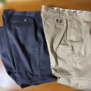 Dickies 팬츠 베이지, 네이비 2색 세트