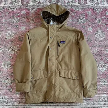 [하자 있음] 파타고니아 인퍼노 패딩 자켓 카키 브라운 키즈